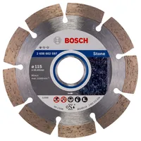 Produktbild von Bosch - Diamanttrennscheibe Standard for Stone, 115 x 22,23 x 1,6 x 10 mm, 1er-