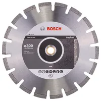 Produktbild von Bosch - Diamanttrennscheibe Standard for Asphalt, 300 x 20,00/25,40 x 2,8 x 8 m