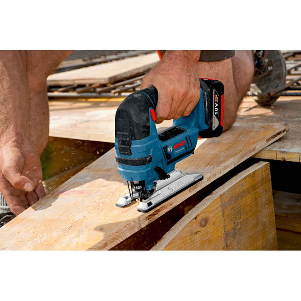 Bosch Akku-Stichsäge GST 18V-LI B, in L-BOXX 136 mit Stichsägeblatt Produktbild img4 L