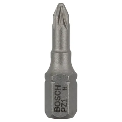 Produktbild von Bosch - Schrauberbit Extra-Hart PZ 1, 25 mm, 25er-Pack
