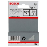 Produktbild von Bosch - Tackernagel Typ 47, 1,8 x 1,27 x 16mm, 1000er-Pack (1609200376)