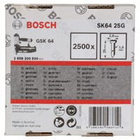 Produktbild von Bosch - Senkkopf-Stift SK64 25G, 1,6 x 25mm, verzinkt (2608200500)