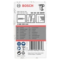 Produktbild von Bosch - Senkkopf-Stift SK64 20NR, 38mm Edelstahl (2608200534)