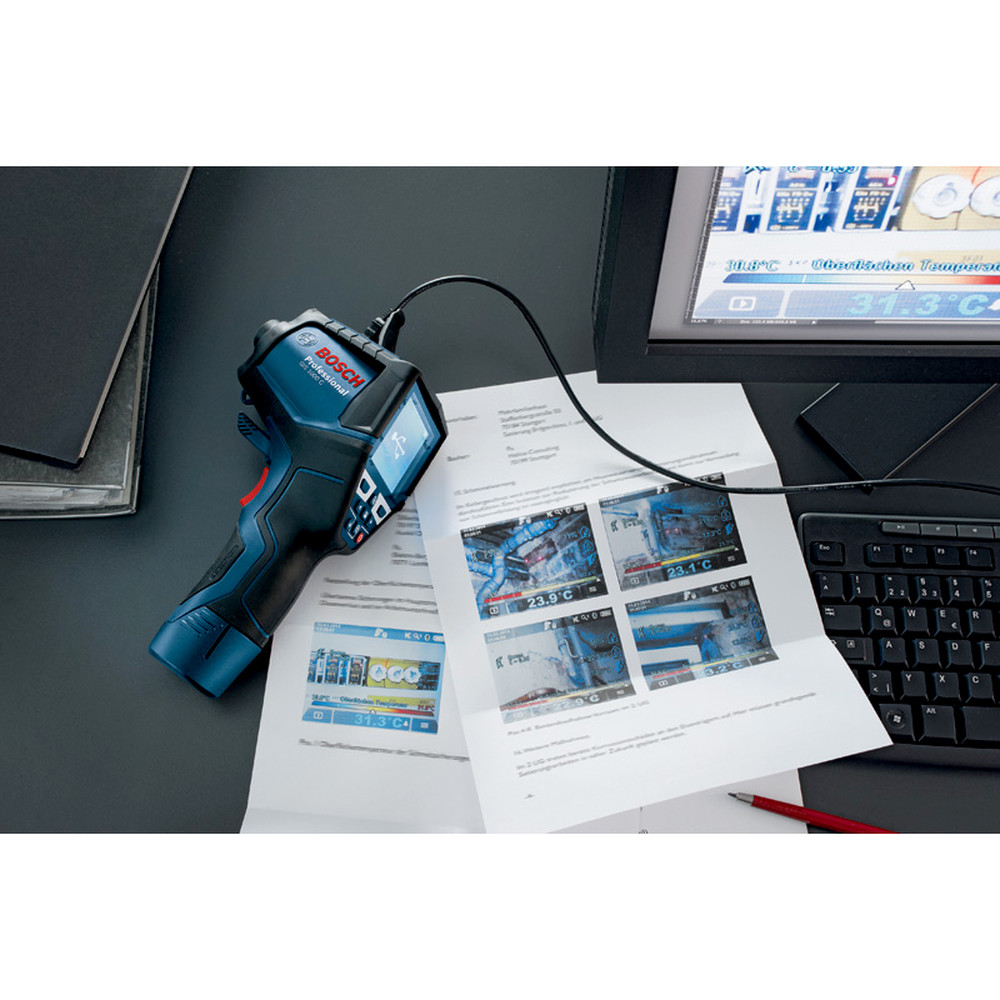 Bosch Thermodetektor GIS 1000 C, mit 2 x 1,5 Ah Li-Ion Akku, L-BOXX Produktbild img4 L