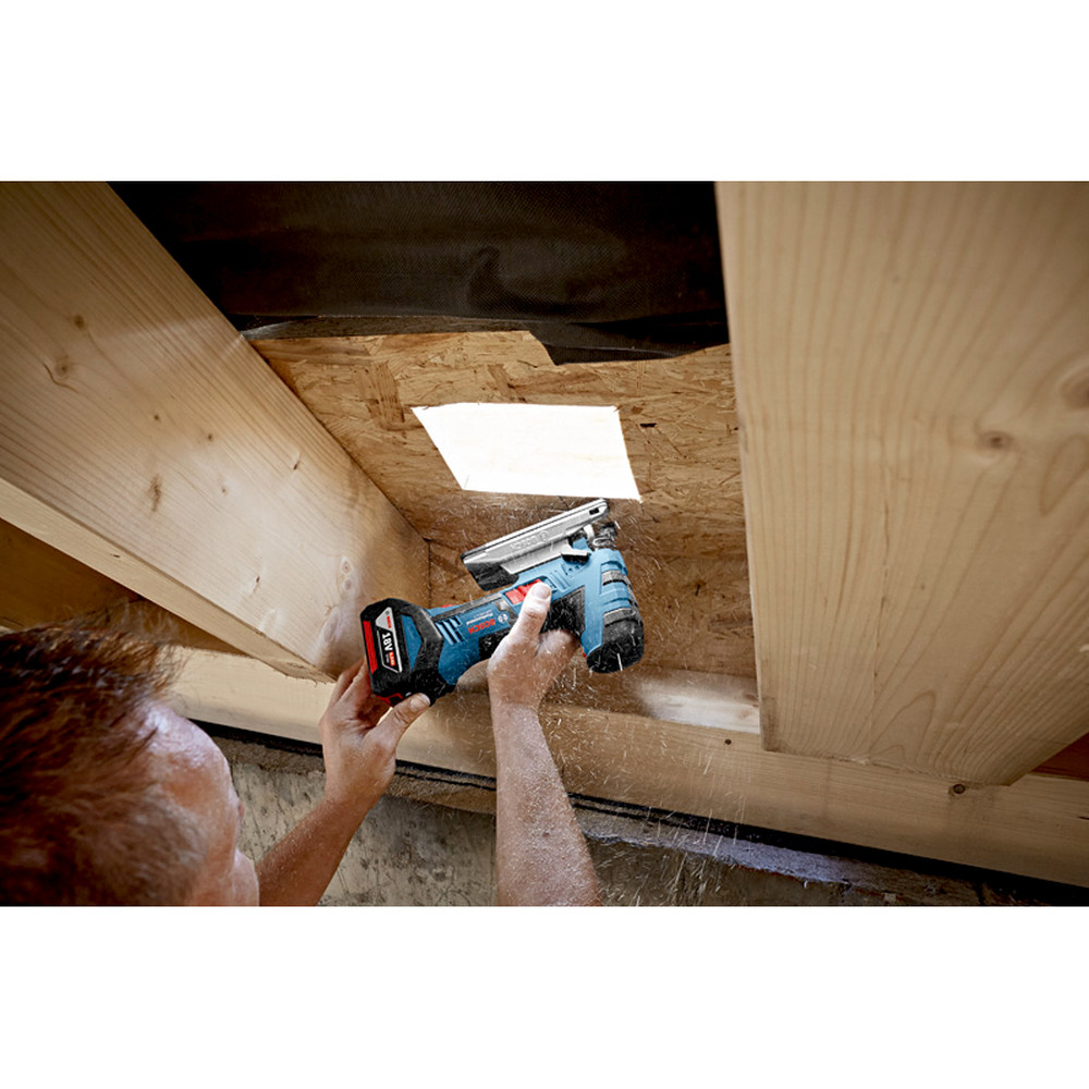Bosch Akku-Stichsäge GST 18V-LI S, in L-BOXX 136 mit Spanreißschutz Produktbild img5 L