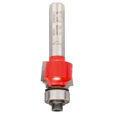 Produktbild von Bosch - Abrundfräser Expert for Wood, 8 mm, D 18,7 mm, R1 3 mm, L 12,7 mm, G 55