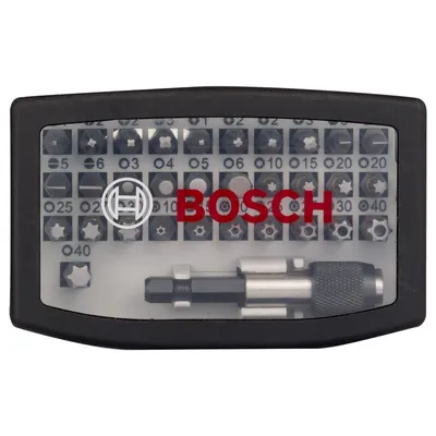 Produktbild von Bosch - 32-tlg. Schrauberbit-Set, PH, PZ, H, T