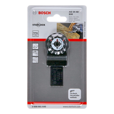Produktbild von Bosch - BiM Tauchsägeblatt Metall AIZ 20 AB (2608661640)