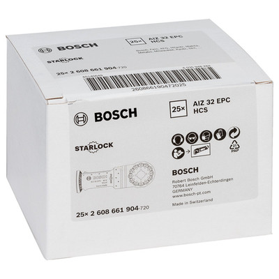 Produktbild von Bosch - HCS Tauchsägeblatt AIZ 32 EC, 25 Stück (2608661904)