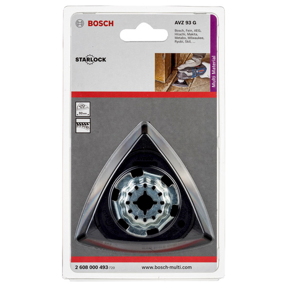 Bosch Starlock Schleifplatte AVZ 93 G Produktbild img2 L