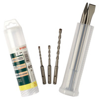 Produktbild von Bosch - Meißel- und Hammerbohrer-Set mit SDS plus, 5-teilig, 5 - 8
