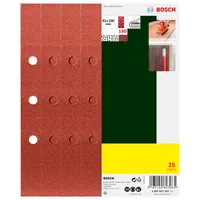 Produktbild von Bosch - Schleifblatt-Set für Schwingschleifer, B&D 8-Lochung, 93 x 230 mm, K180