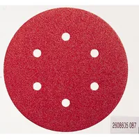 Produktbild von Bosch - Schleifblatt C430, 150 mm, 60, 120, 240, 6 Löcher, Klett, 6er-Pack