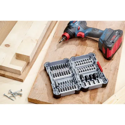 Produktbild von Bosch - Doppelklingen Schrauberbit-Set Impact Control, 8-teilig, PH2-T20, 65 mm