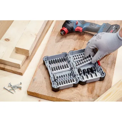 Produktbild von Bosch - Doppelklingen Schrauberbit-Set Impact Control, 8-teilig, PH2-T20, 65 mm