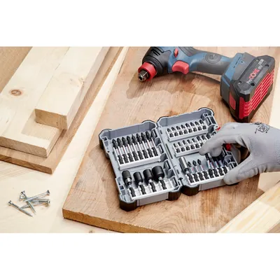 Produktbild von Bosch - Doppelklingen Schrauberbit-Set Impact Control, 8-teilig, PH2-T20, 65 mm