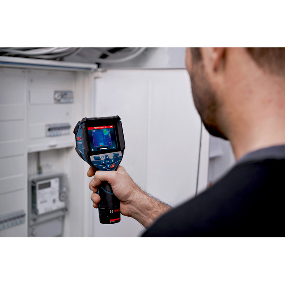 Bosch Wärmebildkamera GTC 600 C mit 1x Akku GBA 12V 2.0Ah Produktbild img3 L