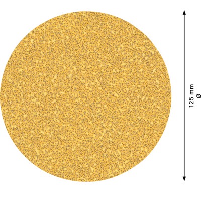 Produktbild von Bosch - EXPERT C470 Schleifpap. o. Löcher f. Winkelschl. u. Bohr., 125&nbsp;mm, G 40