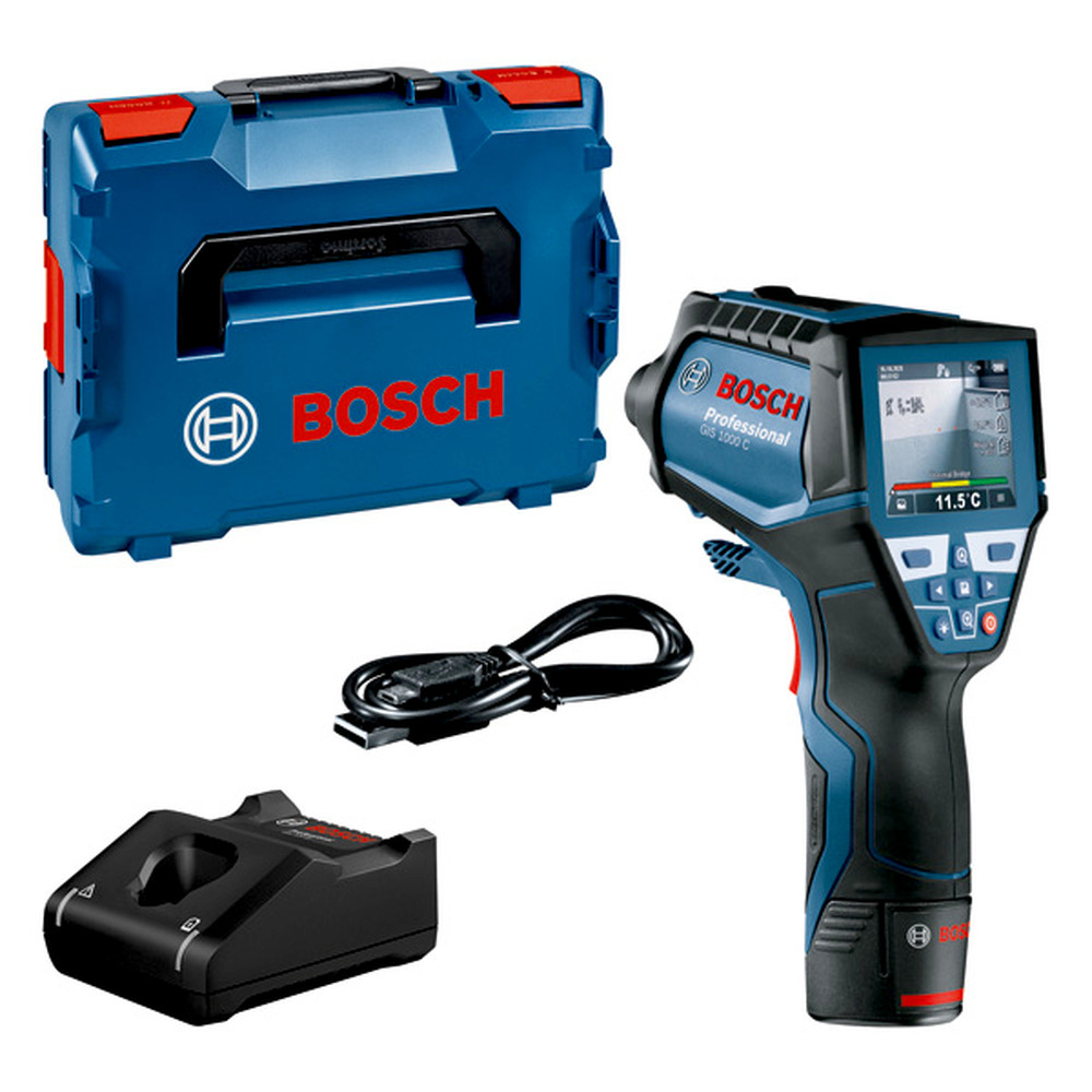 Bosch Thermodetektor GIS 1000 C, mit 2 x 1,5 Ah Li-Ion Akku, L-BOXX Produktbild img1 L