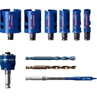 Produktbild von Bosch - EXPERT Construction Material Lochsäge-Set 20/25/32/38/51/64&nbsp;mm, 10-tlg.