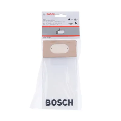 Produktbild von Bosch - Staubbeutel für PE, GEX, GSS, , PBS 60/75 A, PSF 22 A, GUF 4-22 A, 3 St