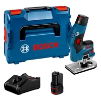 Produktbild von Bosch - Akku-Kantenfräse GKF 12V-8, mit 2 x 3.0 Ah Li-Ion Akku, L-BOXX