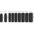 Produktbild von Bosch - PRO Impact Socket Set, 3/8", tief, 9‑tlg.