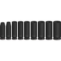 Produktbild von Bosch - PRO Impact Socket Set, 3/8", tief, 9‑tlg.