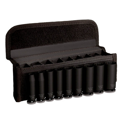 Produktbild von Bosch - PRO Impact Socket Set, 3/8", tief, 9‑tlg.