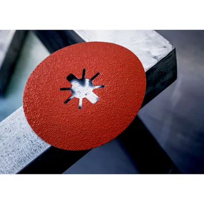 Produktbild von Bosch - EXPERT R782 Prisma Ceramic Fiberscheibe, X-LOCK, 115&nbsp;mm, 22,23&nbsp;mm, K 60