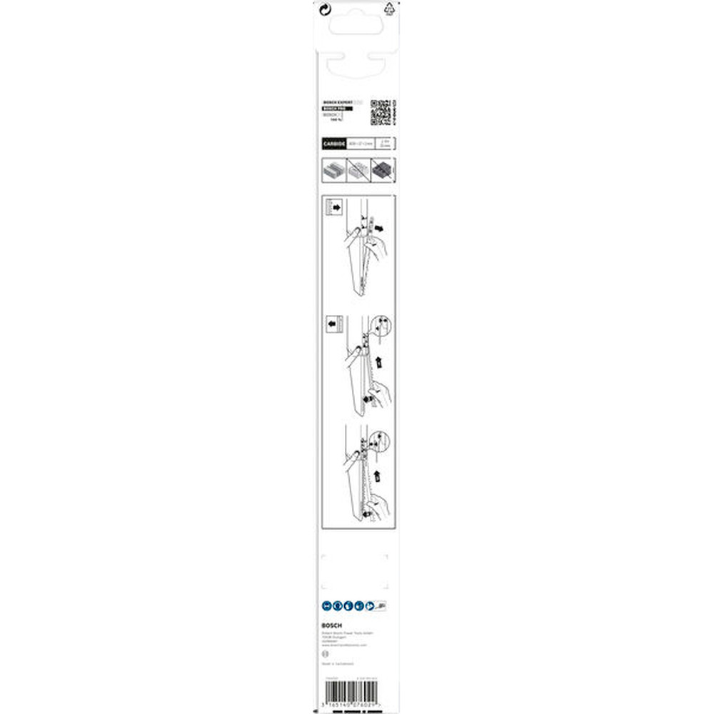 Bosch PRO Aerated Concrete TF350NHM Tandemsägeblatt-Set, 408&nbsp;mm, 2-tlg. Produktbild img4 L