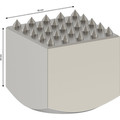 Bosch PRO SDS max-5C Carbide-Stockerplatte, 50 x 50 mm Produktbild img3 S