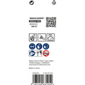 Produktbild von Bosch - Pinselbürste, Stahl, gezopfter Draht, 0,35mm, 10mm, 4500 U/ min (260862