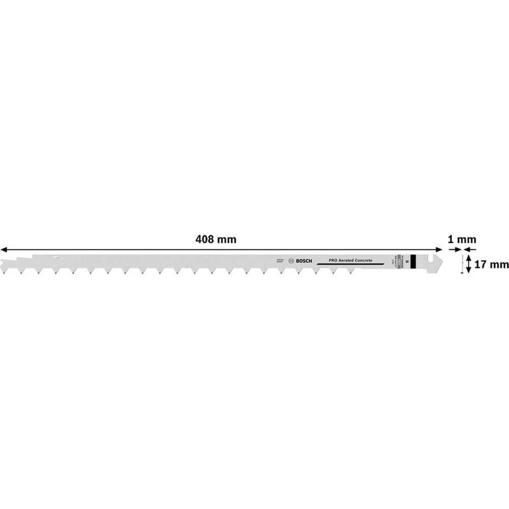 Bosch PRO Aerated Concrete TF350NHM Tandemsägeblatt-Set, 408&nbsp;mm, 2-tlg. Produktbild img3 L