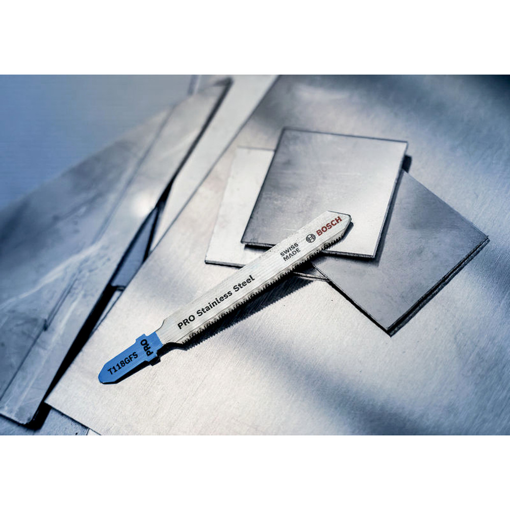 Bosch PRO Stainless Steel T118GFS Stichsägeblatt, 83&nbsp;mm, 5-tlg. Produktbild img7 L