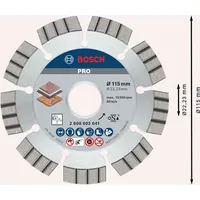 Produktbild von Bosch - PRO Multi Material Diamanttrennscheibe, 115 x 22,23 mm