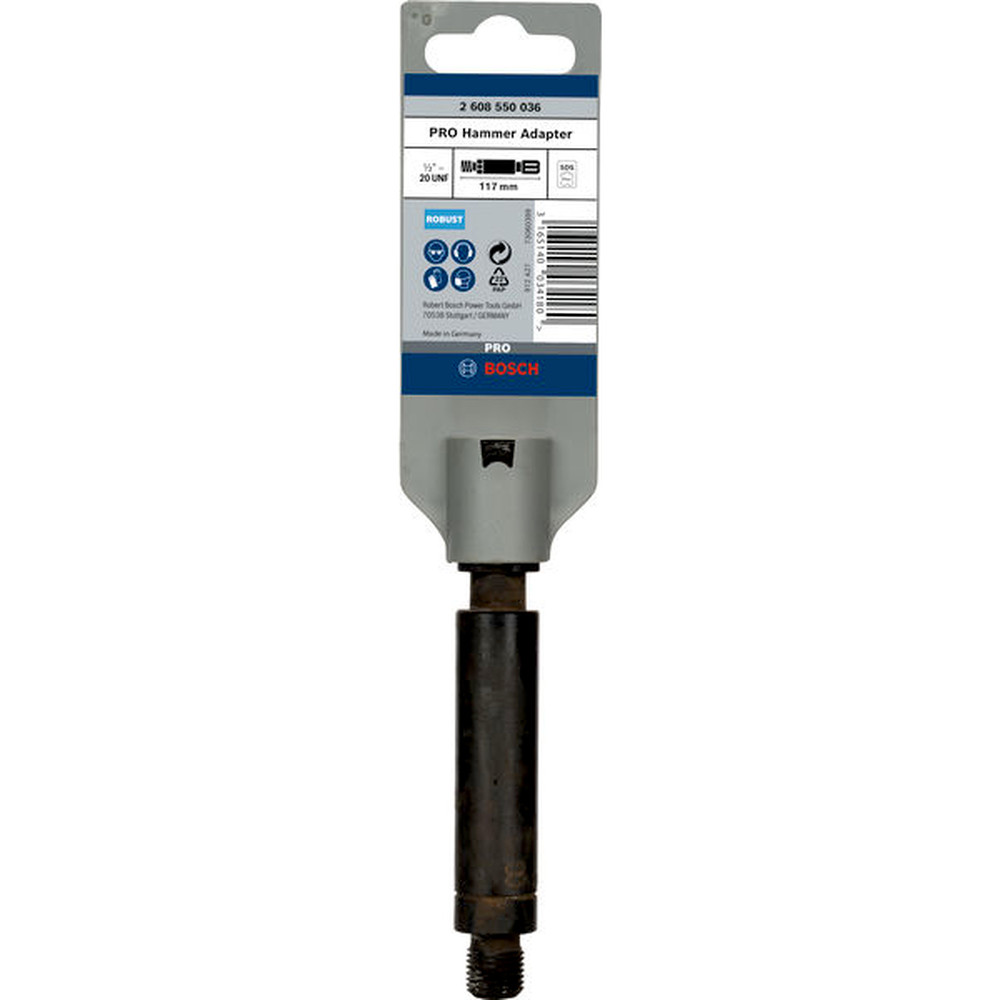 Bosch PRO Hammer Adapter, SDS max auf Schaft Produktbild img2 L