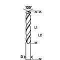 Produktbild von Bosch - Metallbohrer HSS-Co, DIN 338, 4,1 x 43 x 75 mm, 1er-Pack