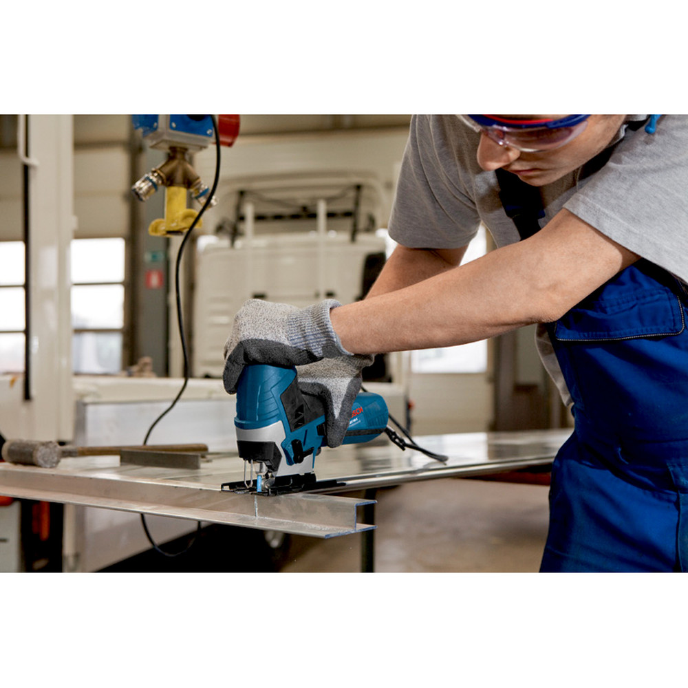 Bosch Stichsäge GST 90 E mit 1 x Stichsägeblatt T 144 D, in Handwerkerkoffer Produktbild img4 L