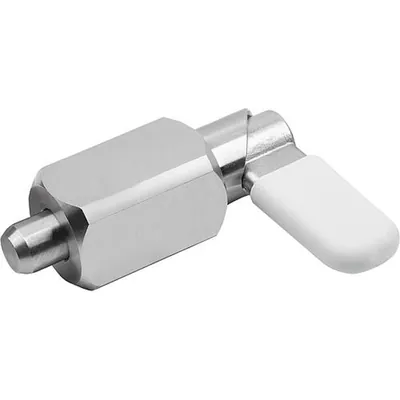 Produktbild von KIPP - SPERRRIEGEL VIERKANT, SCHWEIßBAR GR.4, D=10, FORM:H MIT KAPPE, EDELSTAHL