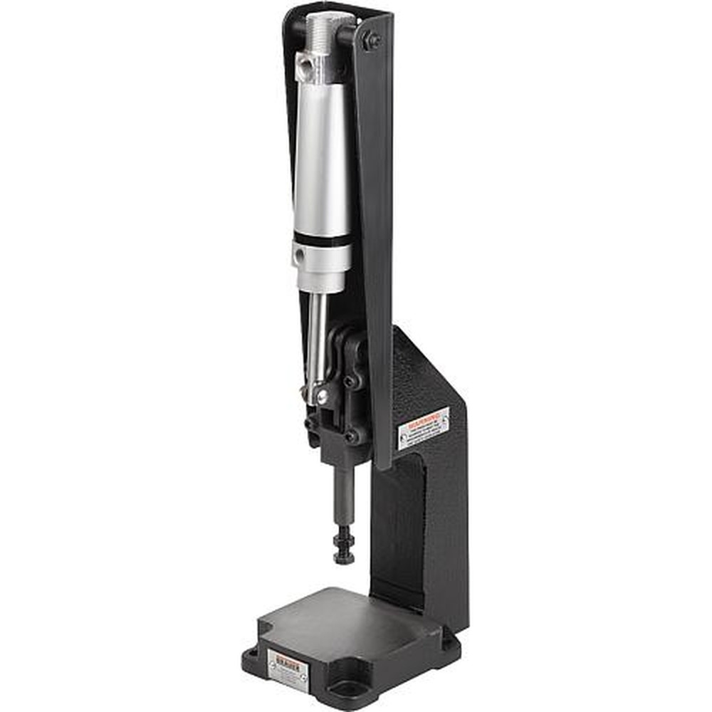 KIPP KNIEHEBELPRESSE PNEUMATISCH, FORM:A, F2=25000, STAHL, KOMP:STAHL (K0096.2500) Produktbild img1 L