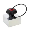 Produktbild von KIPP - STERNGRIFF ÄHNLICH DIN6336 MIT SICHERUNGSBAND D=M10X50, D1=50 H=32, FORM