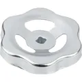 Produktbild von KIPP - HANDRAD STAHLBLECH, VIERKANT V=9, D1=98, STAHL VERZINKT