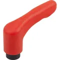 Produktbild von KIPP - KLEMMHEBEL ECO GR.1 M04, KUNSTSTOFF ROT RAL3020, KOMP:MESSING