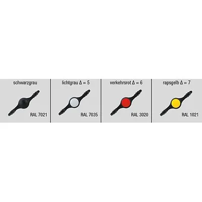 Produktbild von KIPP - FLÜGELGRIFF D=M05X15 A=50, H=24, FORM:L MIT AUßENGEWINDE, THERMOPLAST SC