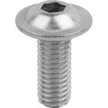 Produktbild von KIPP - SCHRAUBE HALBRUNDKOPF DIN EN ISO7380-2 FORM:B M. INNENSECHSKANT U. BUND 