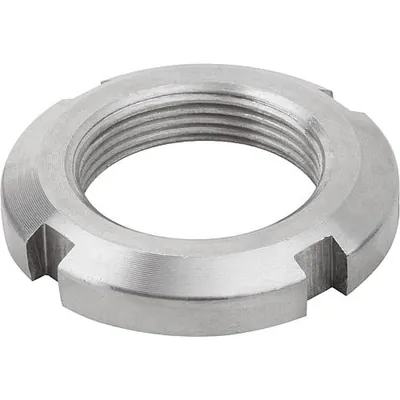 Produktbild von KIPP - NUTMUTTER DIN981 M60X2, D2=80, H=11, STAHL BLANK