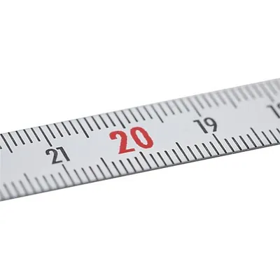Produktbild von KIPP - Maßband, selbstklebend 6000 x13mm, horizontal, weiß, Nullpunkt rechts