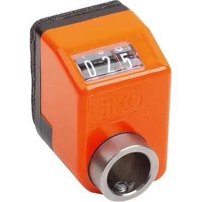 Produktbild von KIPP - POSITIONSANZEIGER DIGITAL, POLYAMID ORANGE RAL2004, KOMP:EDELSTAHL, PROG