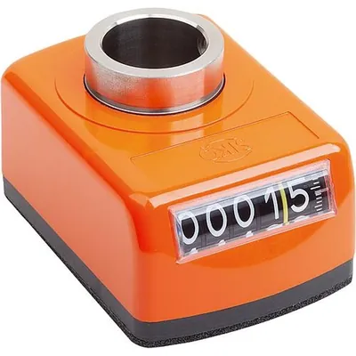 Produktbild von KIPP - POSITIONSANZEIGER DIGITAL, POLYAMID ORANGE RAL2004, KOMP:EDELSTAHL, PROG